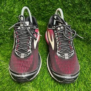 Brooks Ghost 10 Womens Running Shoes Black Pink 1202461B067 Size 9 Medium B